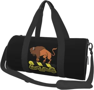 10th Cavalry Regiment Duffel Bag Gym Bag Sports Bags Foldable Travel Bag Multipurpose Backpack