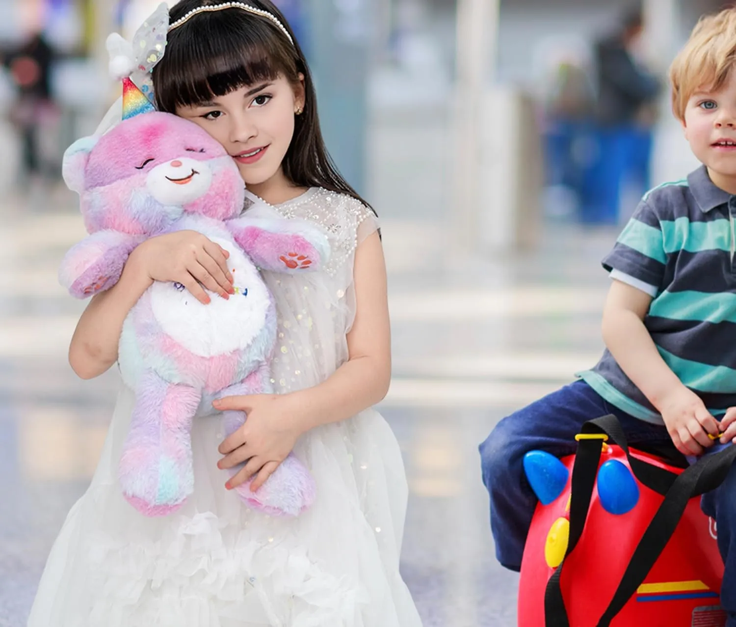 12 Inch Rainbow Bear Stuffed Animals Happy Birthday Bear Soft Rainbow Teddy Bear Plush Toys Stuffed Bear Plushies Animal Colorful Teddy Bear Plush Doll Animal Toy for Kids & Lovers…
