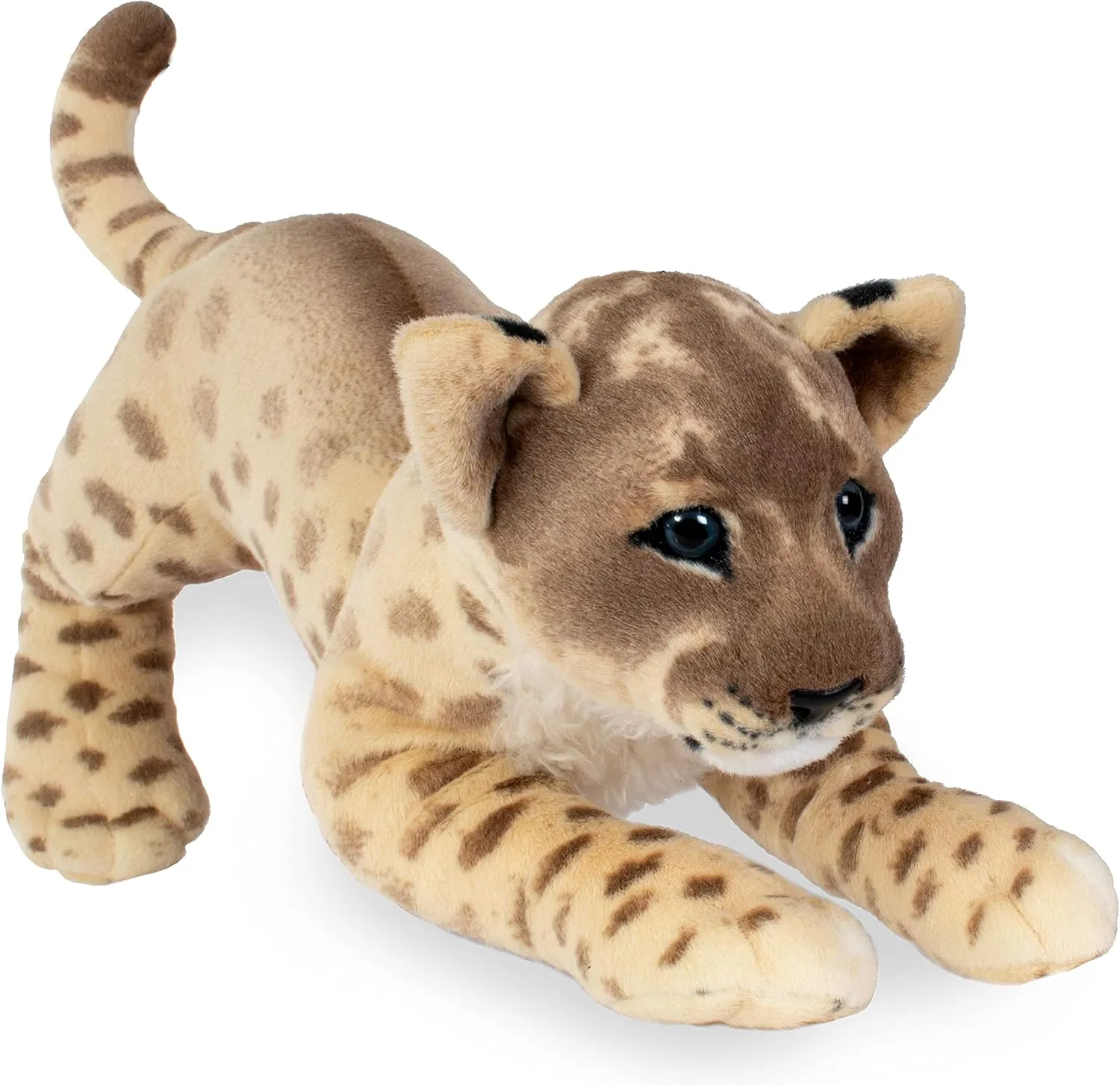 15.75" Lion Stuffed Animal - Cute Lion Cub Plush Animals, Realistic Stuffed Animals Stuffed Lion Plush Toys, Wild Life Zoo Lion Toy (Lion Cub, 15.75")