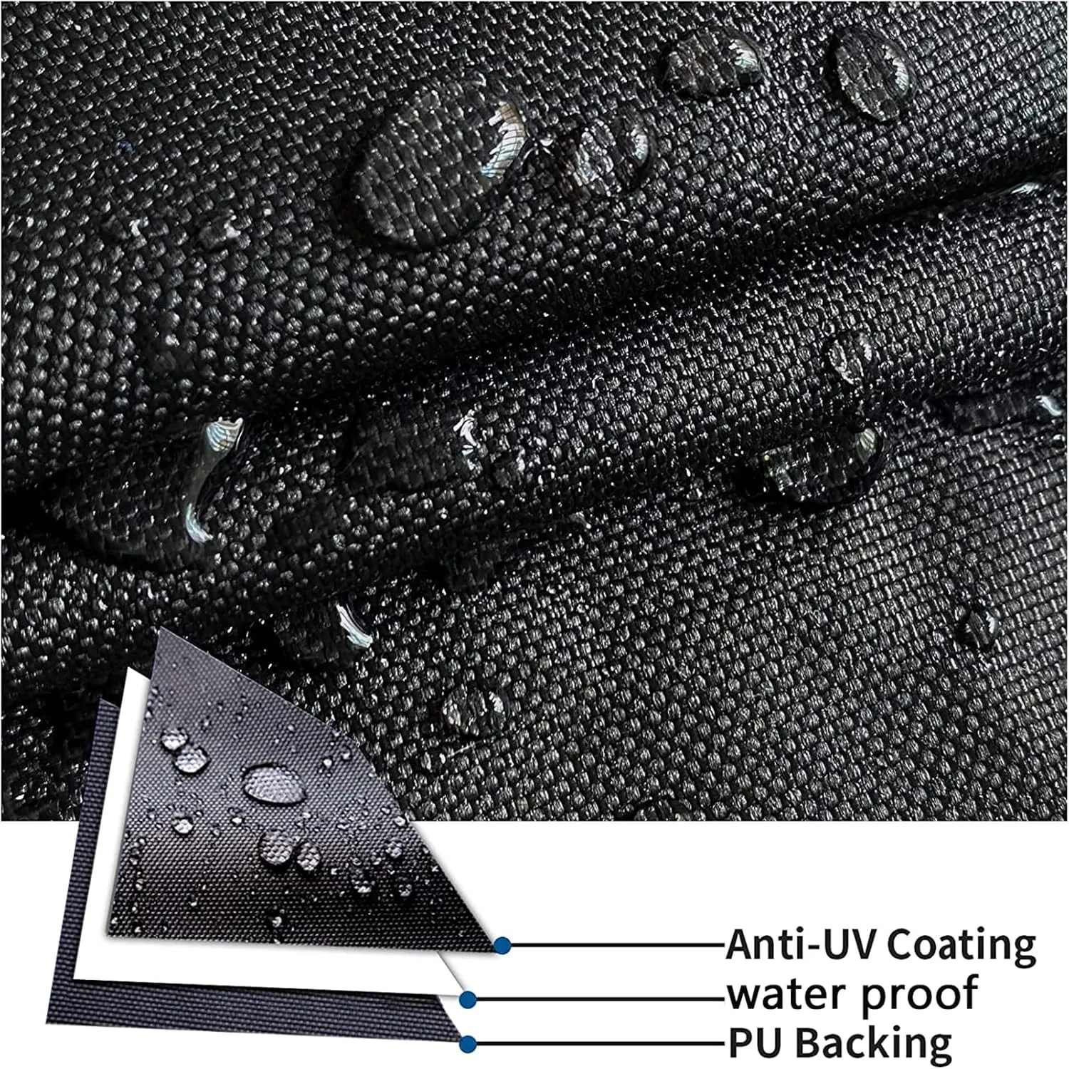 19-21ft Waterproof Boat Cover 420d Marine Grade Oxford Cloth V-Hull Boat Mooring Cover Dust-Proof Anti-Uv Protection Trailerable T-Top Boat Cover