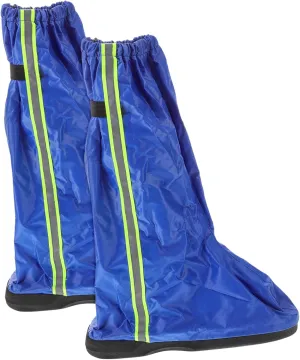 1Pair Rain Boot Covers Durable Non Slip Shoe Gaiters for Outdoor Travel Thickened Rainproof Shoe Covers