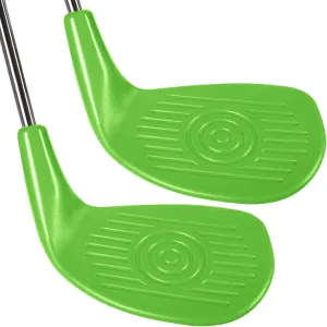 [2 Pack] Backyard Outdoor Golf Clubs with Oversized Club Heads - Two Right-Handed Clubs Perfect for Players Over 5ft Tall - Made to Hit Plastic or Foam Balls - Safe for Sand Grass Yards Beach & Parks