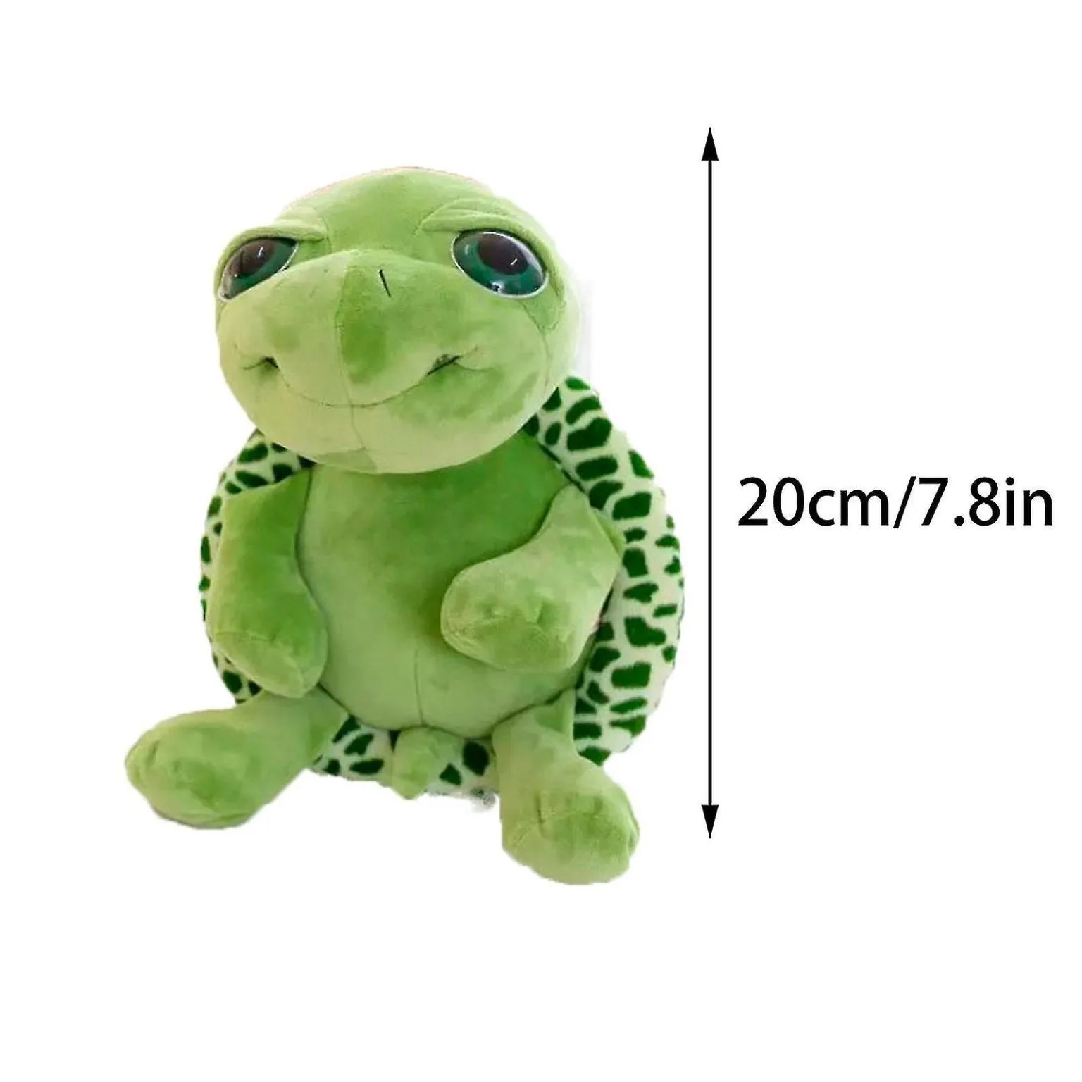 20 Cm Sea Turtle Animal-stuffed Dolls Turtle Toys Plush With Big Eyes Bright Ey