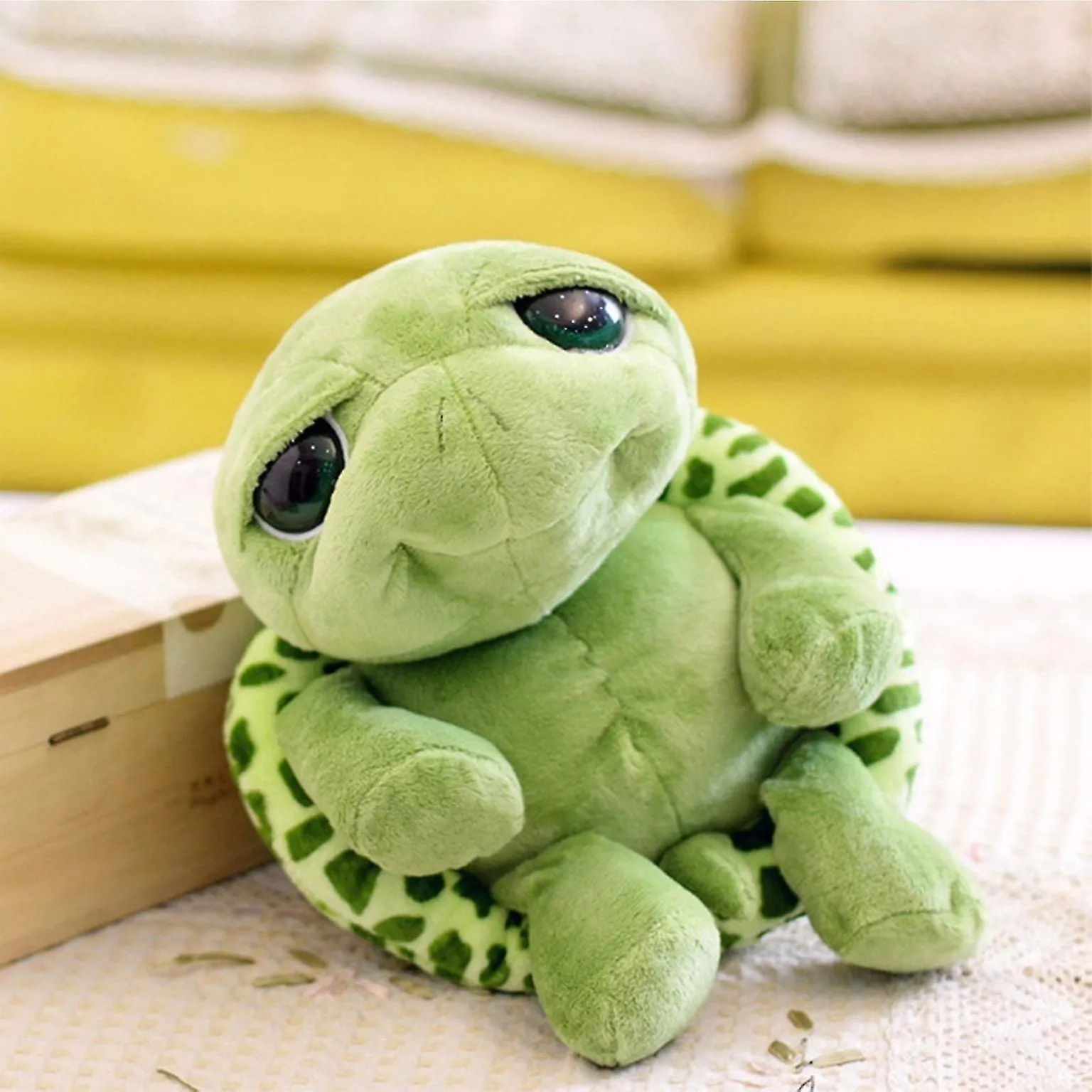 20 Cm Sea Turtle Animal-stuffed Dolls Turtle Toys Plush With Big Eyes Bright Ey