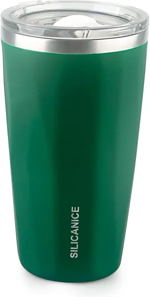 20 oz Tumblers With Straw And Lid,Dishwasher Safe Travel Coffee Mug,Stainless Steel Vacuum Insulated Iced Hot Cup,beach No Spill Proof Women Water Bottle Drink For Adults Durable (Army Green, 20 oz)