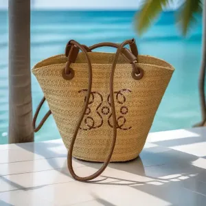 2024 Summer Woven Straw Beach Bag
