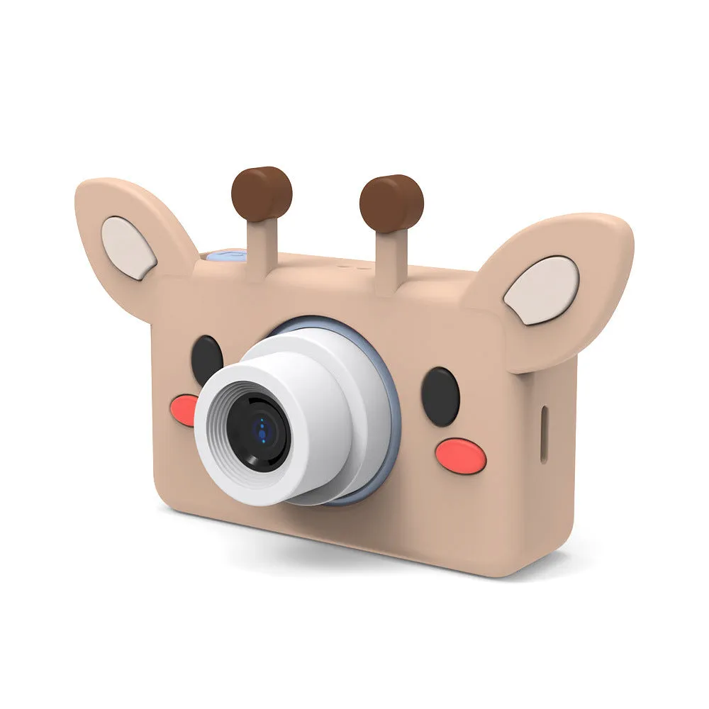 2400w Pixel Children's Camera Strap Silicone Cartoon Phone Case Birthday Gift Suitable for Girls and Boys