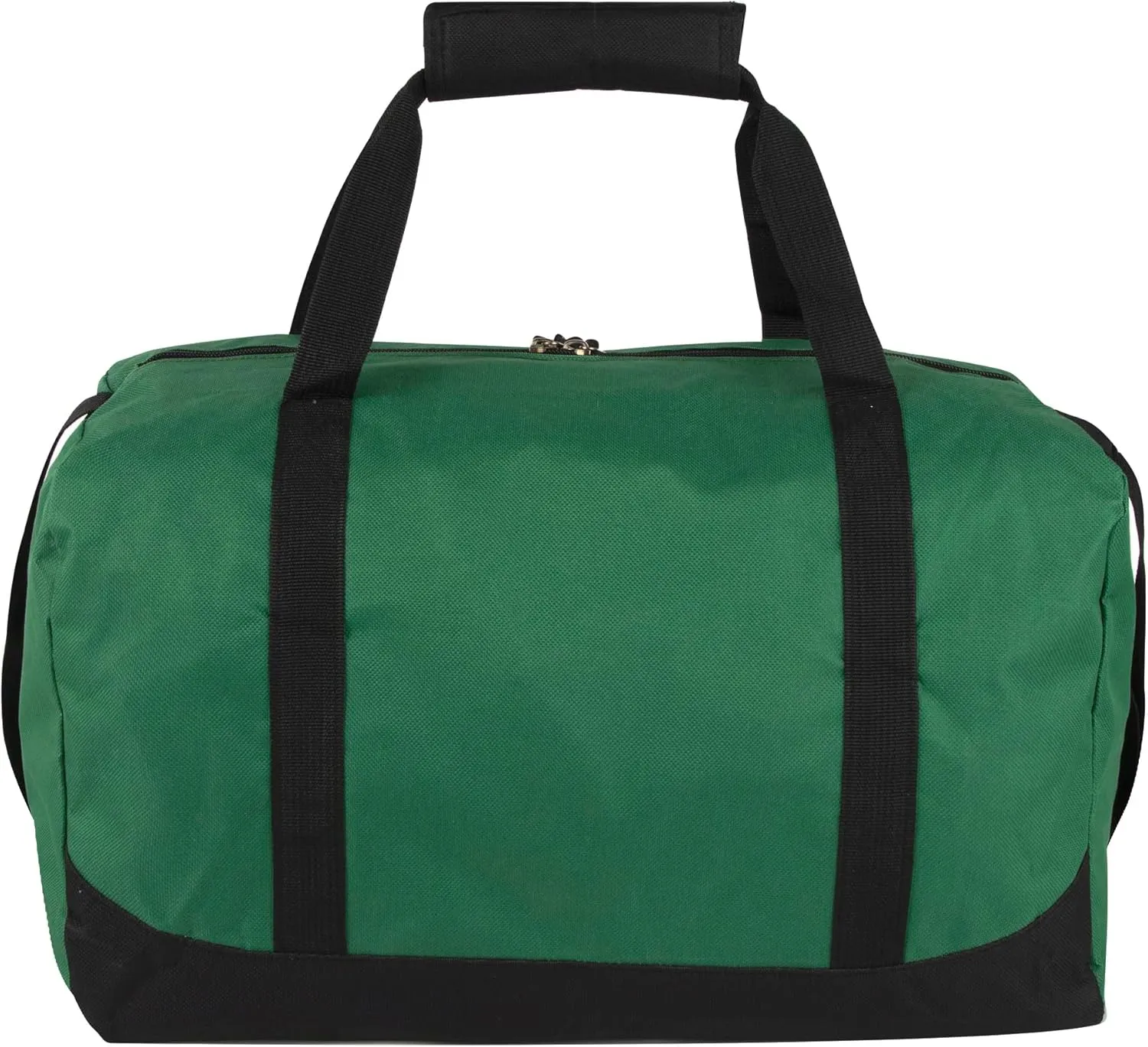 30 Liter, 17 Inch Canvas Duffle Bags for Men and Women – Travel Weekender Overnight Carry-On Shoulder Duffel Tote Bags (Green)