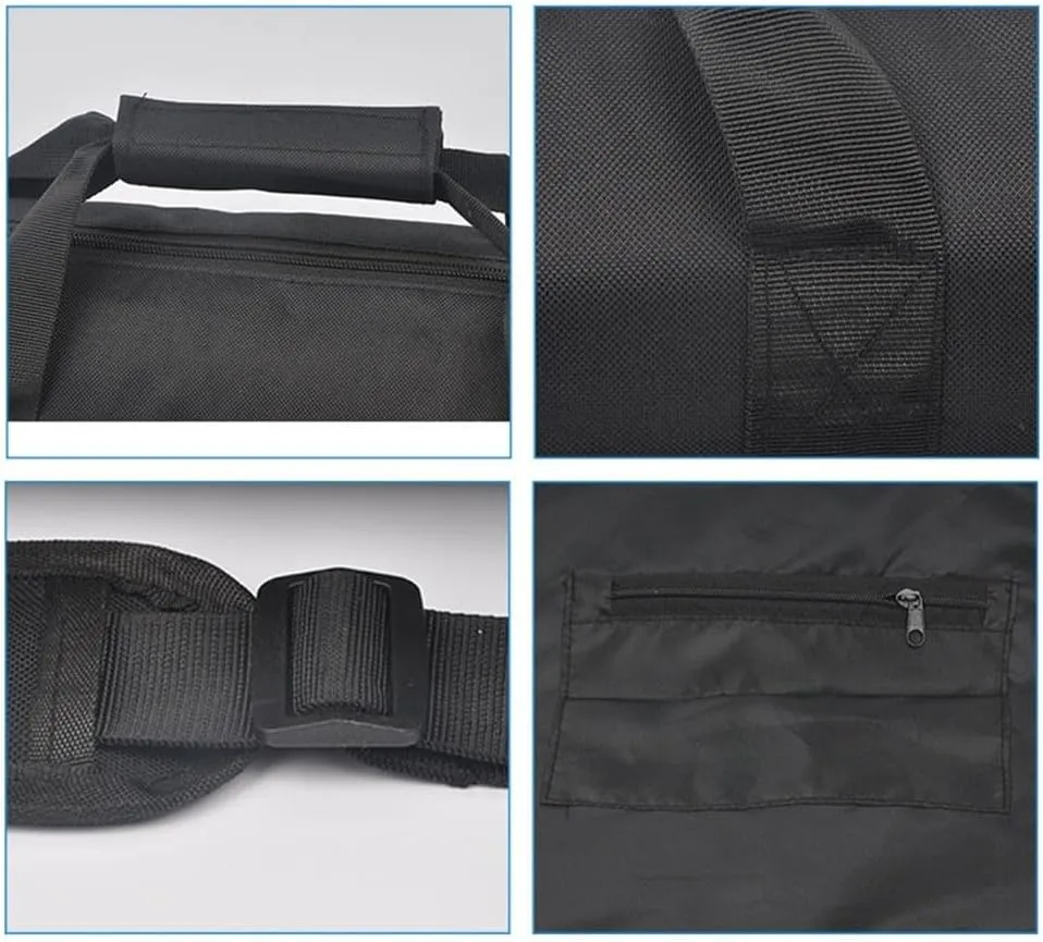 40-120cm Tripod Carrying Case Bag, Waterproof Tripod Travel Carrying Storage with Shoulder Strap Padded & Handle for Light Stands, and Tripod Photography Accessories(90cm)