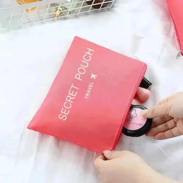 6-Piece Travel Storage Bag Set Waterproof Luggage Organizer