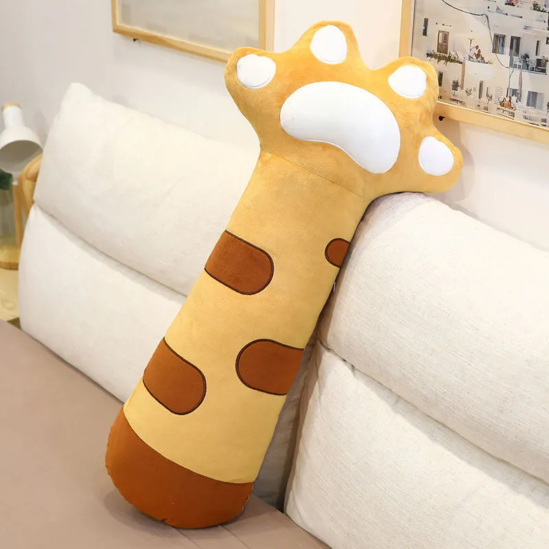 85cm Cute Cat Paw Plush Pillow Cushion
