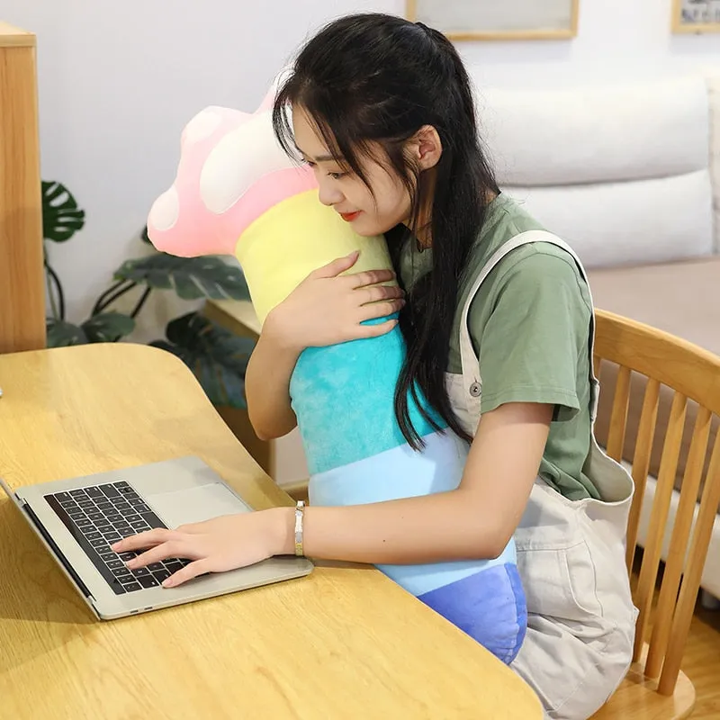 85cm Cute Cat Paw Plush Pillow Cushion