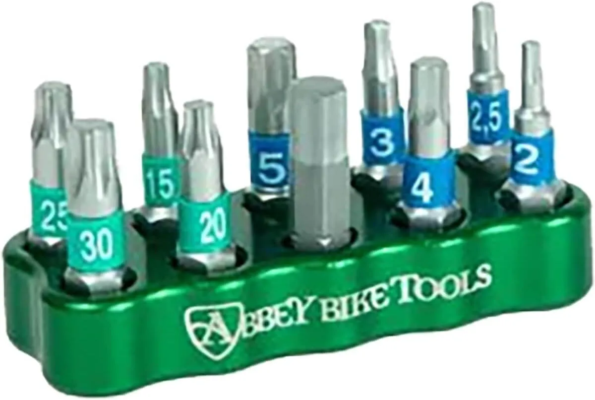 Abbey Bike Tools, T-Way Multi-Tool with Interchangeable Bits