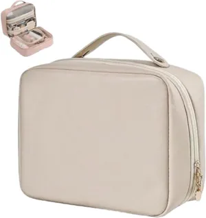 Abundrihant Multi-compartment Toiletry Cosmetics Bag, Set Patient Travel Makeup Bag, Multi Compartment Toiletry Cosmetics Bag, Multi Compartment Toiletry Bag