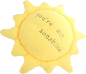 Adorable Plush Sun Shaped Throw Pillow Soft Stuffed for Home Decor for Sofa Chair Bedroom Living Birthdays Showers and Holidays