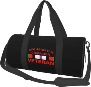 Afghanistan Veteran Travel Duffle Bag Sports Bags Multipurpose Backpack Foldable Travel Bag Tote Bags