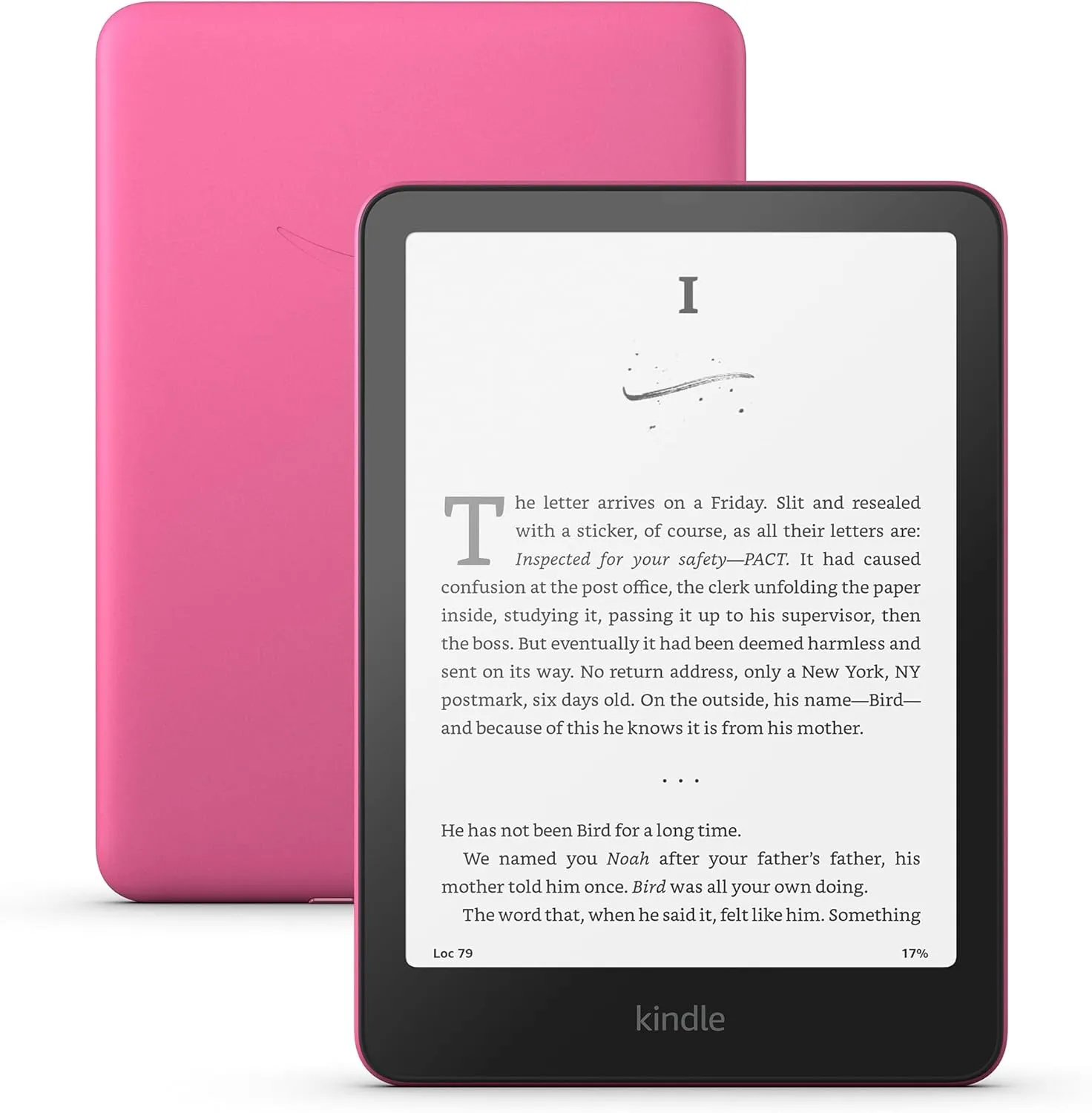 All-new Amazon Kindle Paperwhite (16 GB) – Our fastest Kindle ever, with new 7" glare-free display, and weeks of battery life – Raspberry   3 Months of Kindle Unlimited (with auto-renewal)