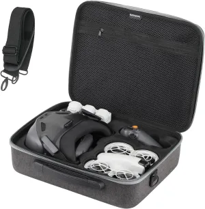 Anbee Carrying Case for DJI Neo Motion Fly More Combo, Travel Shoulder Bag Hard Shell Storage Hand Bag for Neo Drone Accessories