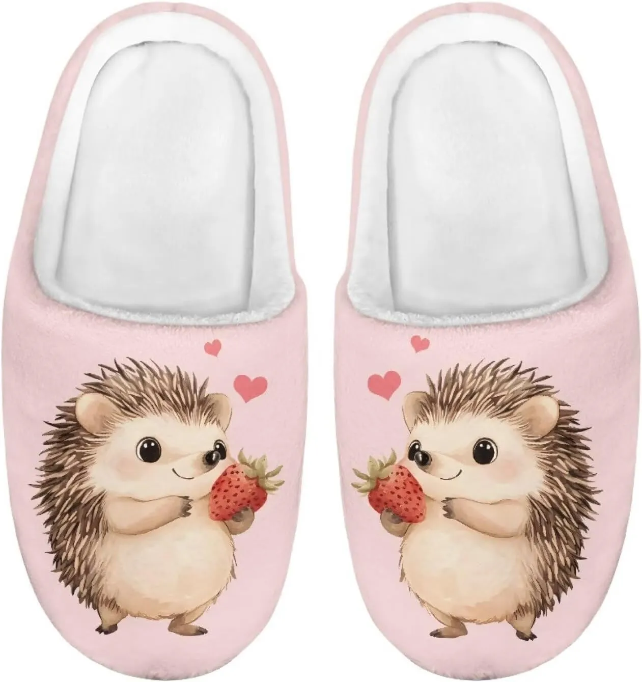 Animal Children's Slippers Boys Girls Cute House Shoes Soft Plush Warm Slippers Winter Non Slip Indoor Fuzzy Slippers Size 9-15