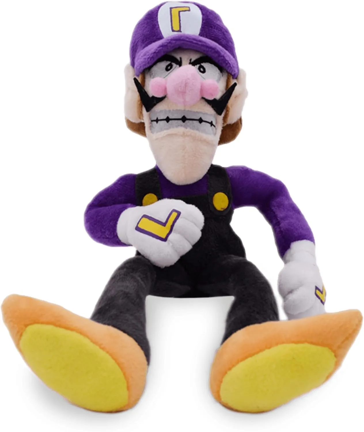 Anime Wario Plush Waluigi Stuffed Doll 12.6'' Wario & Waluigi Figure Cute Plushies Toddler Toys Stuffed Animals Toys Boy Girls Kids Birthdays Halloween
