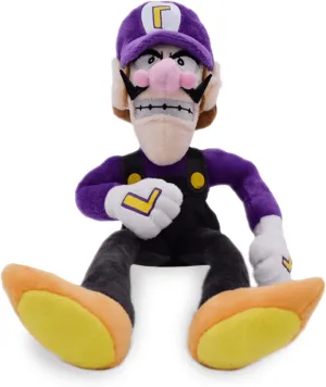 Anime Wario Plush Waluigi Stuffed Doll 12.6'' Wario & Waluigi Figure Cute Plushies Toddler Toys Stuffed Animals Toys Boy Girls Kids Birthdays Halloween