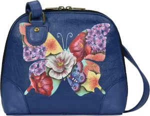 Anna by Anuschka Leather Small Multi Compartment Zip-Around Organizer