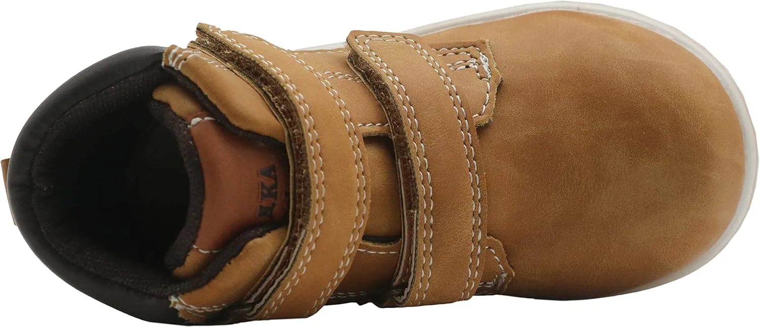 Apakowa Toddler Kids Boys Autumn Fall Boots Water Resistant (Toddler/Little Kid)