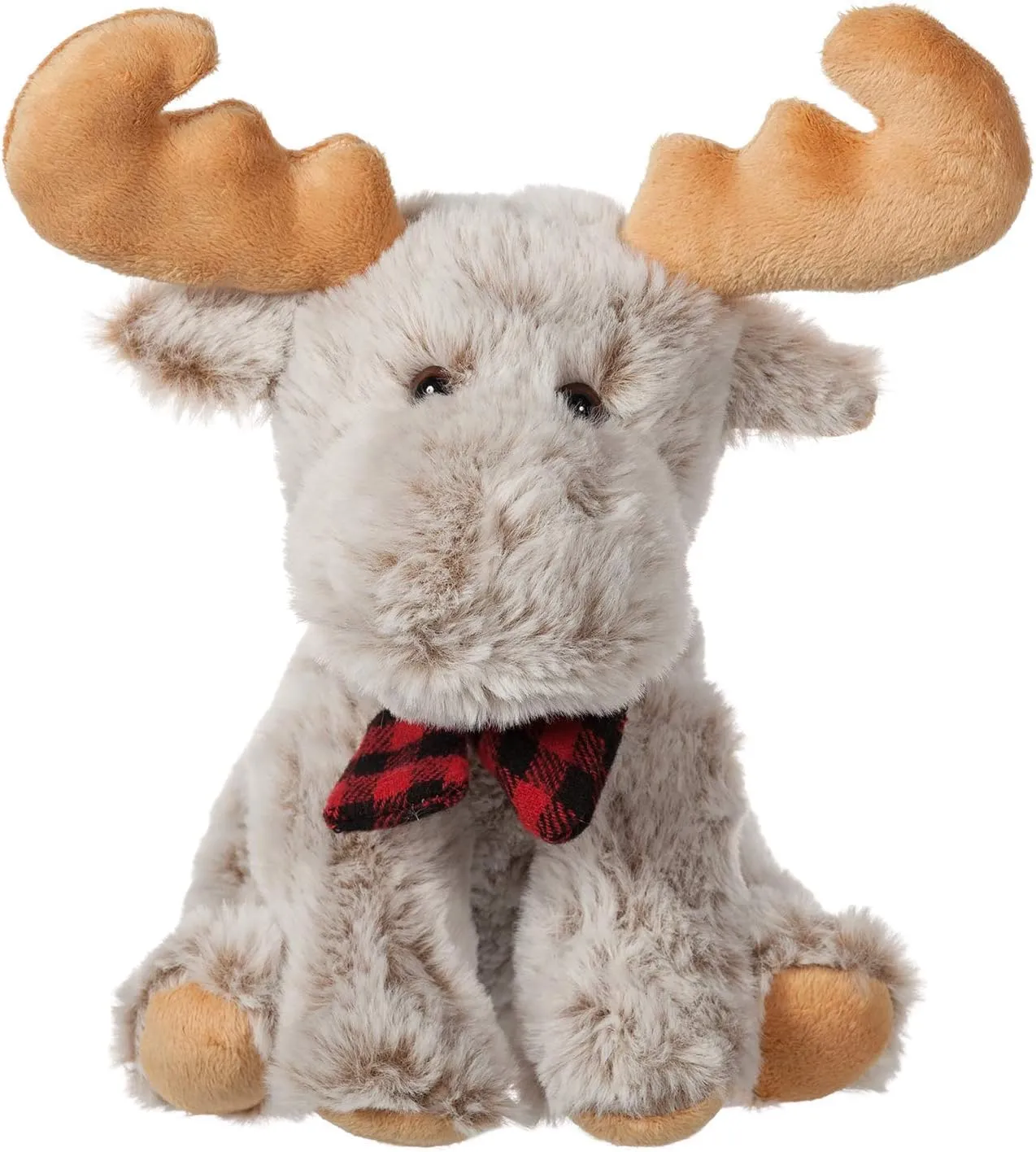 Apricot Lamb Toys Moose Plush Gray Reindeer Stuffed Animal Soft Cuddly Perfect for Child （Gray Reindeer ，8 Inches