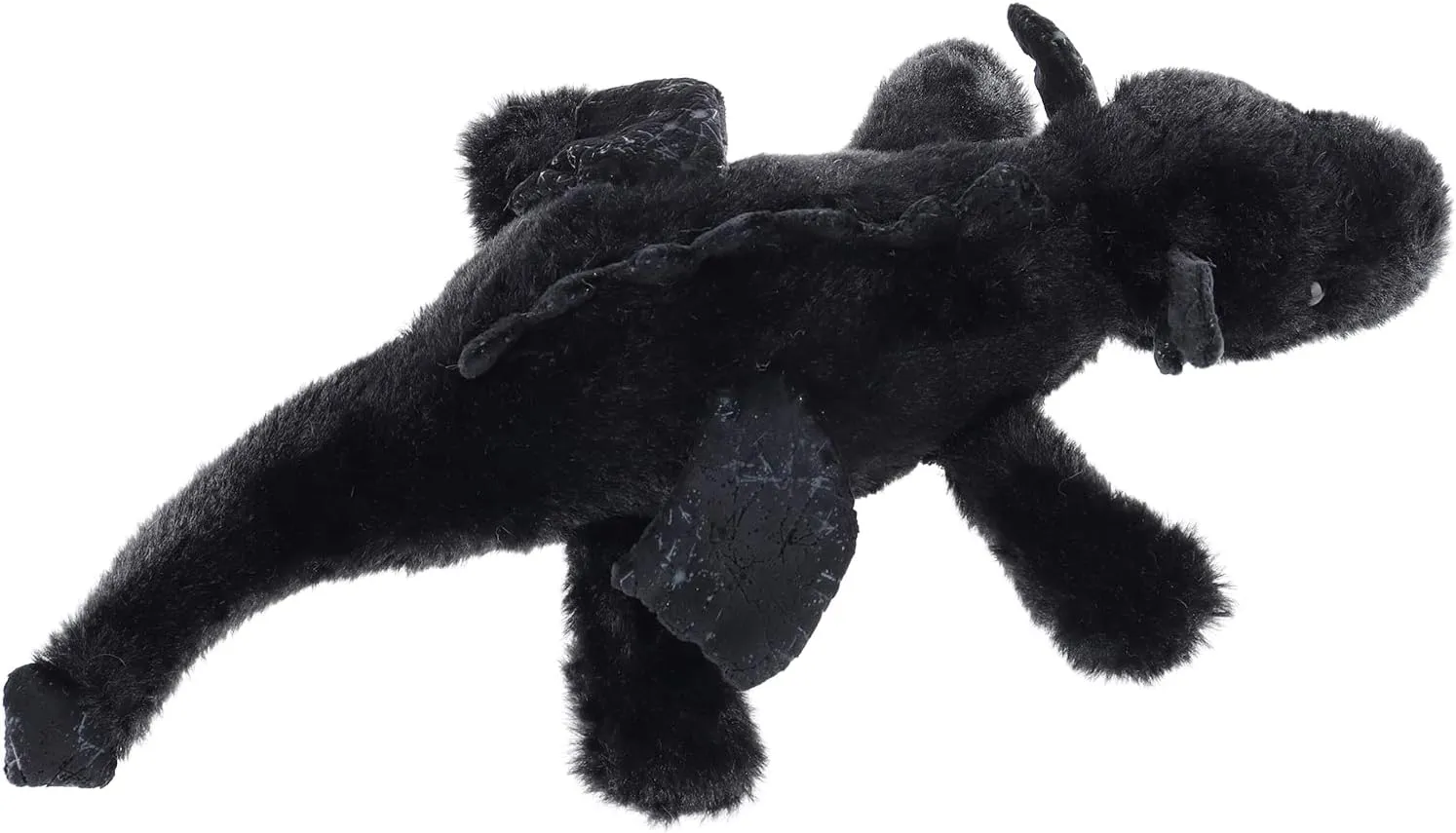 Apricot Lamb Toys Plush Black Lying Dragon Dinosaur Stuffed Animal Soft Cuddly Perfect for Child (Black Dragon,15 Inches)