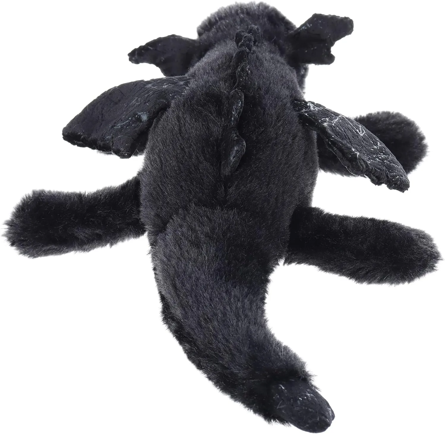 Apricot Lamb Toys Plush Black Lying Dragon Dinosaur Stuffed Animal Soft Cuddly Perfect for Child (Black Dragon,15 Inches)