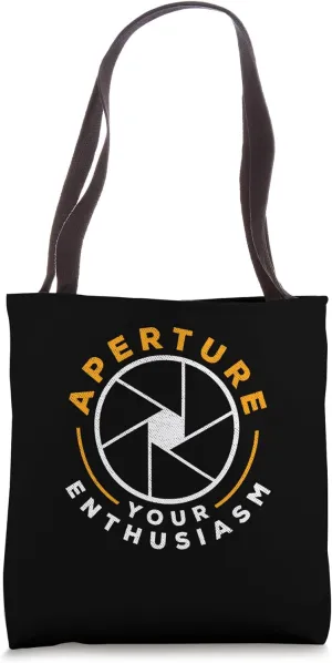 Astrophotography Aperture Your Enthusiasm Funny Stargazing Tote Bag