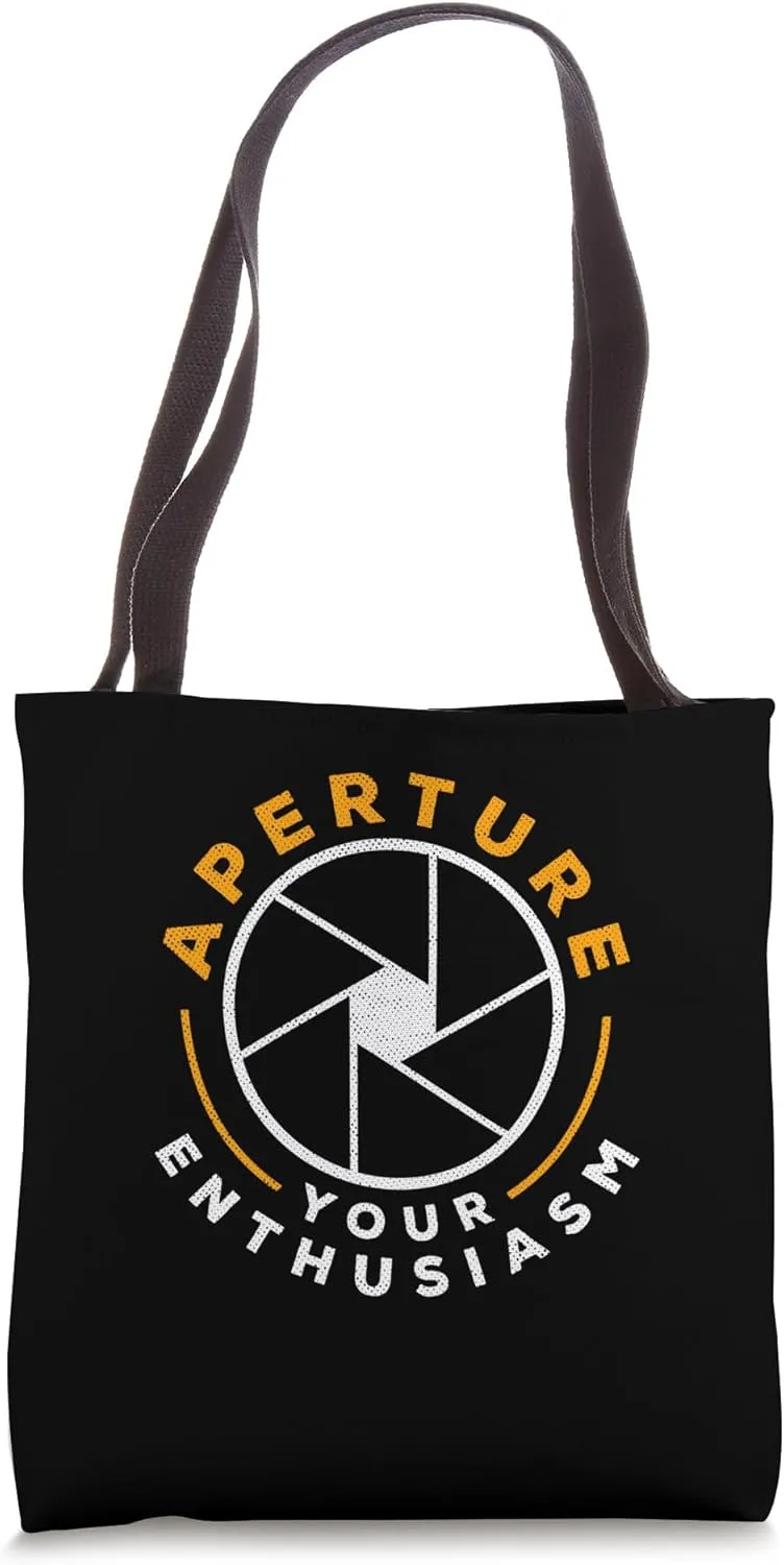 Astrophotography Aperture Your Enthusiasm Funny Stargazing Tote Bag