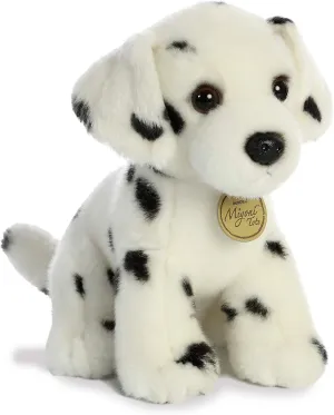Aurora® Adorable Miyoni® Tots Dalmatian Pup Stuffed Animal - Lifelike Detail - Cherished Companionship - White 11 Inches