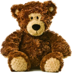 Aurora® Snuggly Tubbie Wubbies™ Brown Bear Stuffed Animal - Comforting Companion - Imaginative Play - 12 Inches