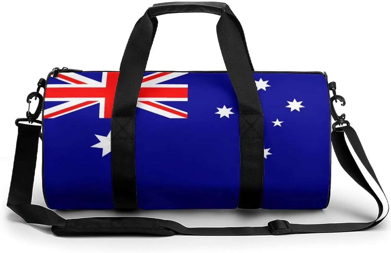 Australia Flag Gym Duffel Bag with Wet Pocket for Men Women Sports Overnight Tote
