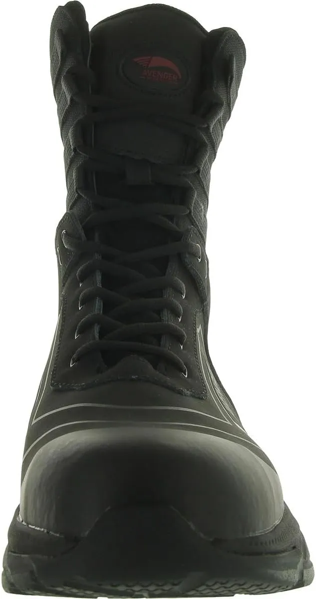 Avenger Work Boots K4 8" Boot - Boots for Men - Waterproof Full-Grain Leather Upper - Ankle Length