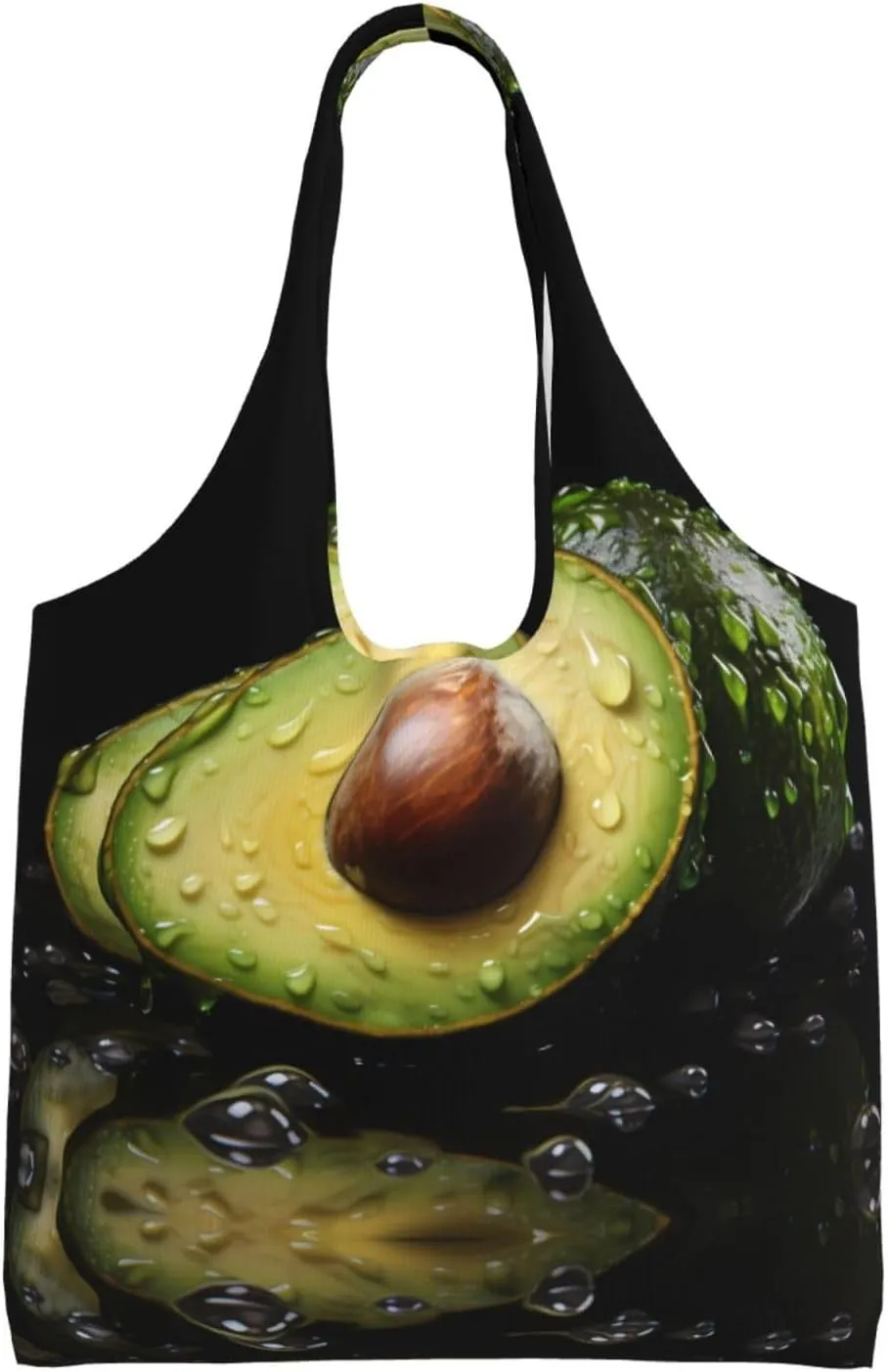 Avocado edible fruits Shoulder bag - convenient to carry, suitable for shopping, work and study