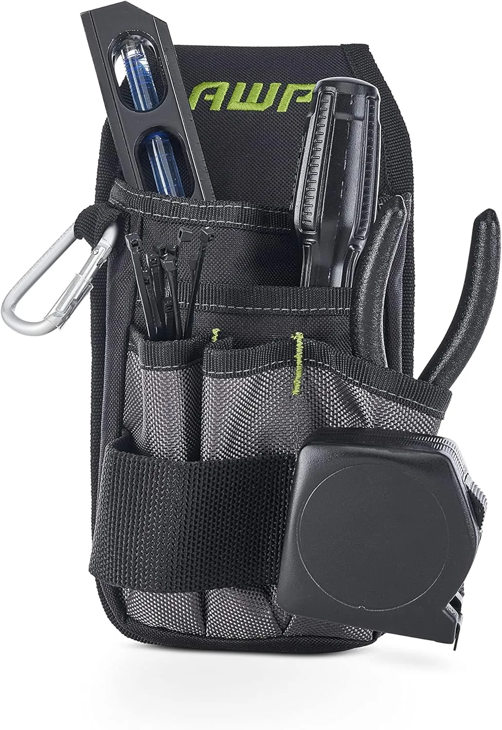 AWP Tool Pouch, Electrician Tool Pouch, Premium, Professional Multi-Pocket Organizer