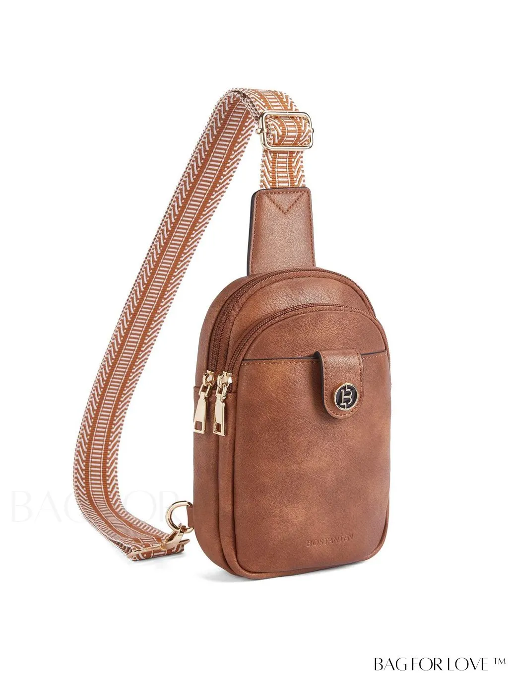 BagForLove - BOSTANTEN Womens Leather Crossbody Sling Bag - Stylish Travel Purse & Chest Bag