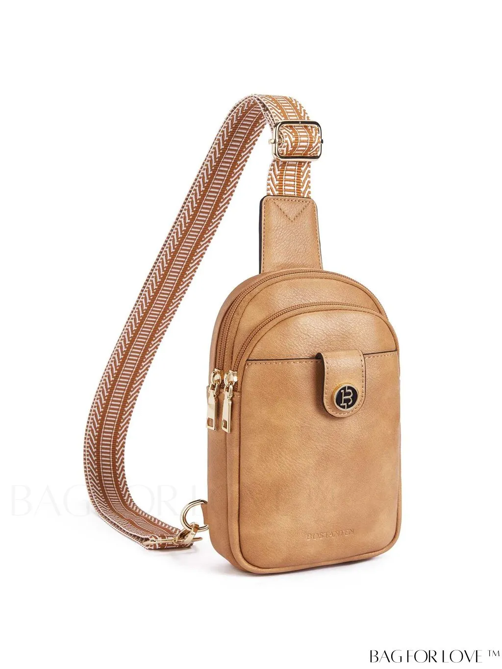 BagForLove - BOSTANTEN Womens Leather Crossbody Sling Bag - Stylish Travel Purse & Chest Bag