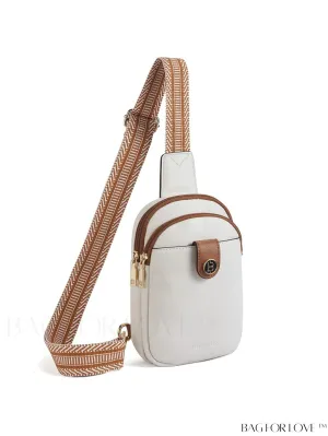 BagForLove - BOSTANTEN Womens Leather Crossbody Sling Bag - Stylish Travel Purse & Chest Bag