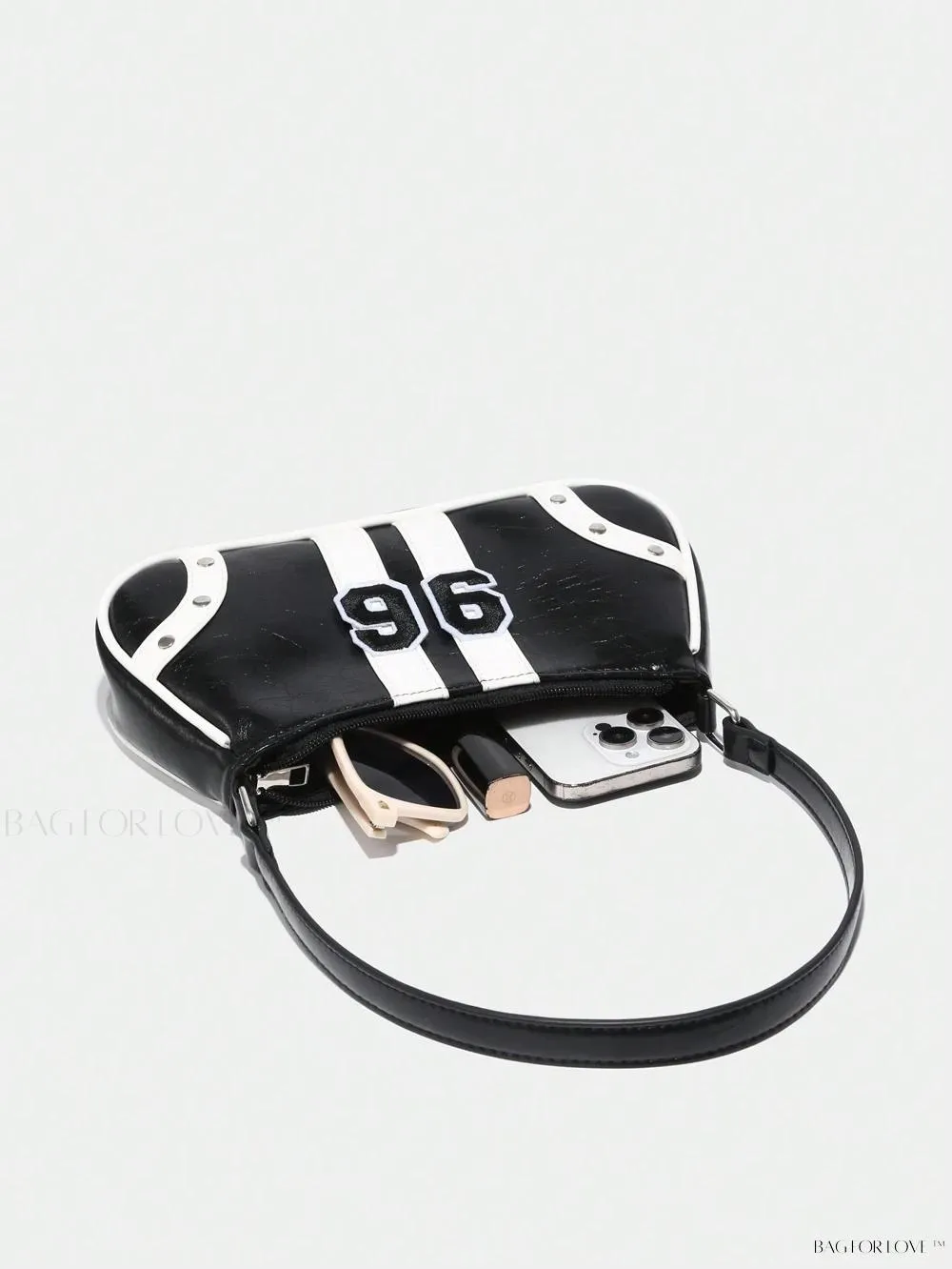 BagForLove - Fashionable Ladies' Shoulder Bag with Digital Decor