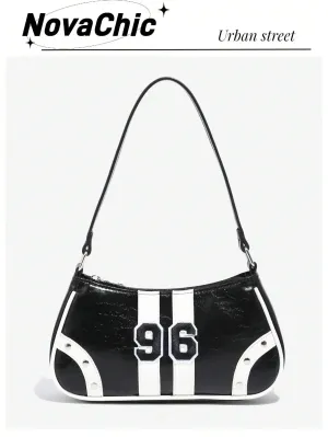 BagForLove - Fashionable Ladies' Shoulder Bag with Digital Decor