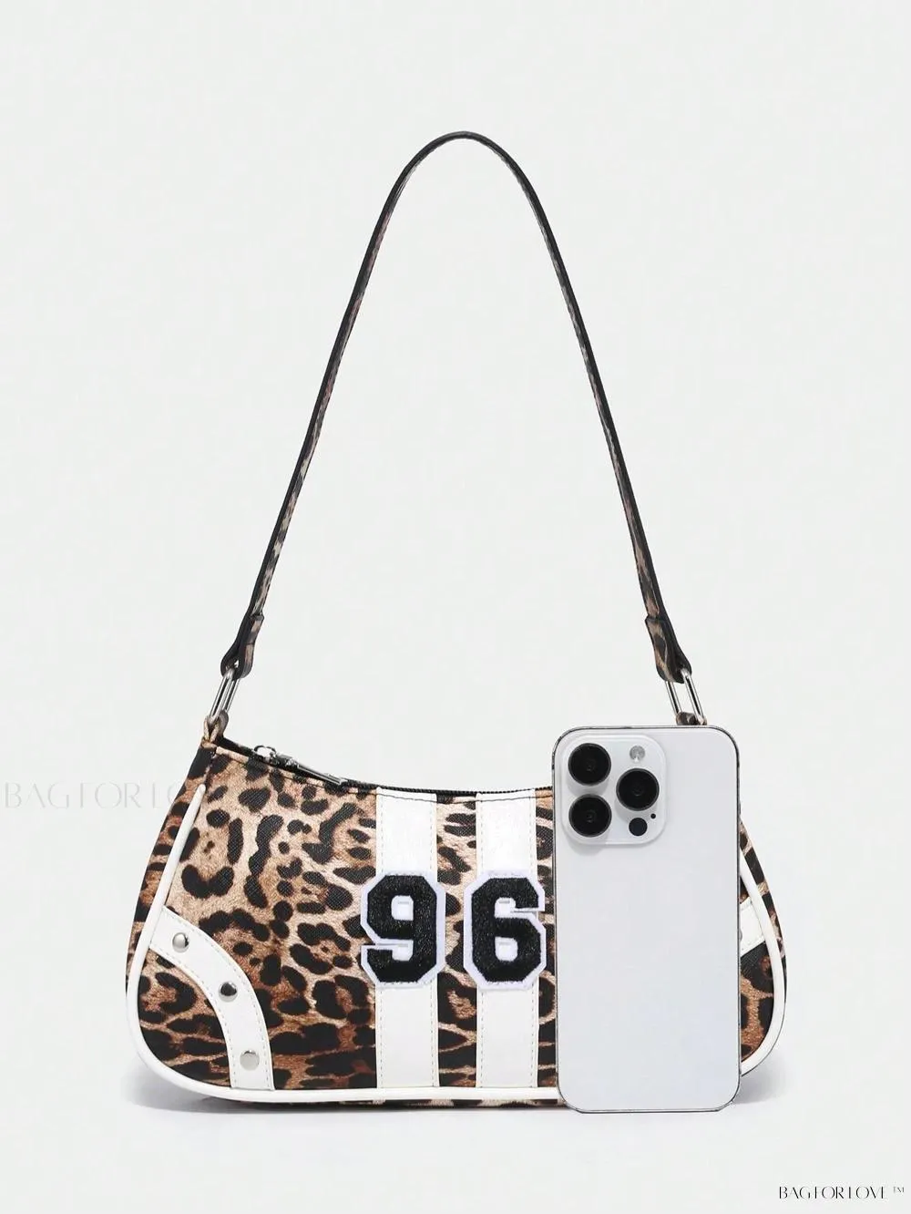BagForLove - Fashionable Ladies' Shoulder Bag with Digital Decor