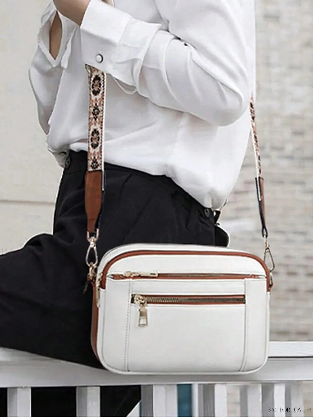 BagForLove - Fashionable Vegan Leather Small Square Crossbody Bags