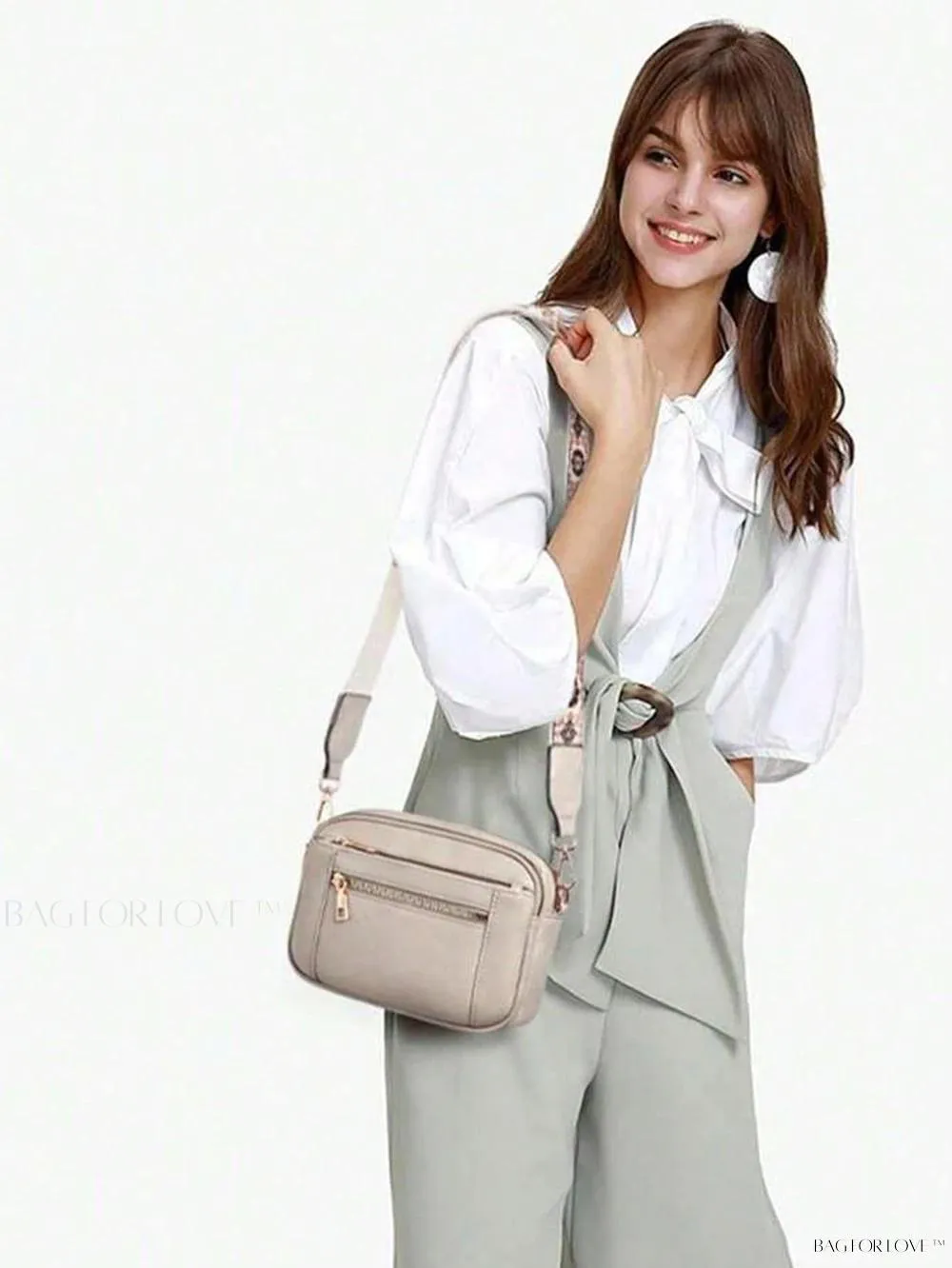 BagForLove - Fashionable Vegan Leather Small Square Crossbody Bags