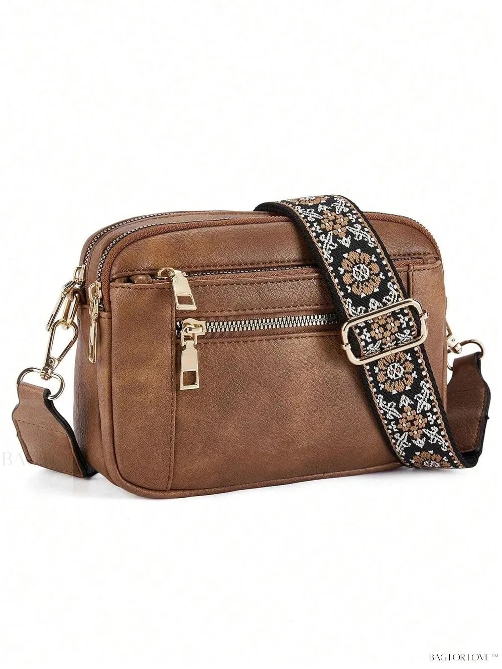 BagForLove - Fashionable Vegan Leather Small Square Crossbody Bags