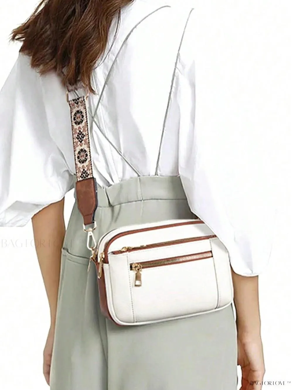 BagForLove - Fashionable Vegan Leather Small Square Crossbody Bags