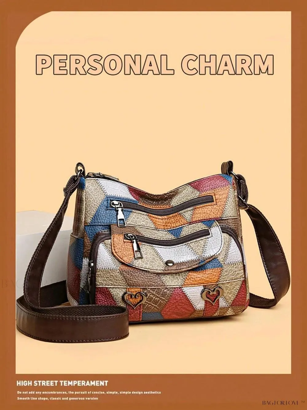 BagForLove - Large Capacity Crossbody Bag - Perfect Daily Companion