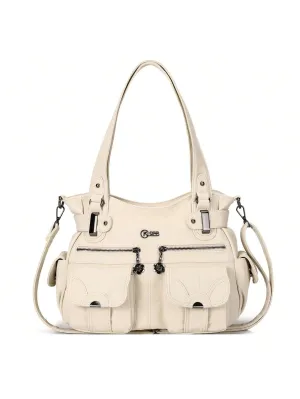 BagForLove - Large Soft PU Leather Tote Bag for Women